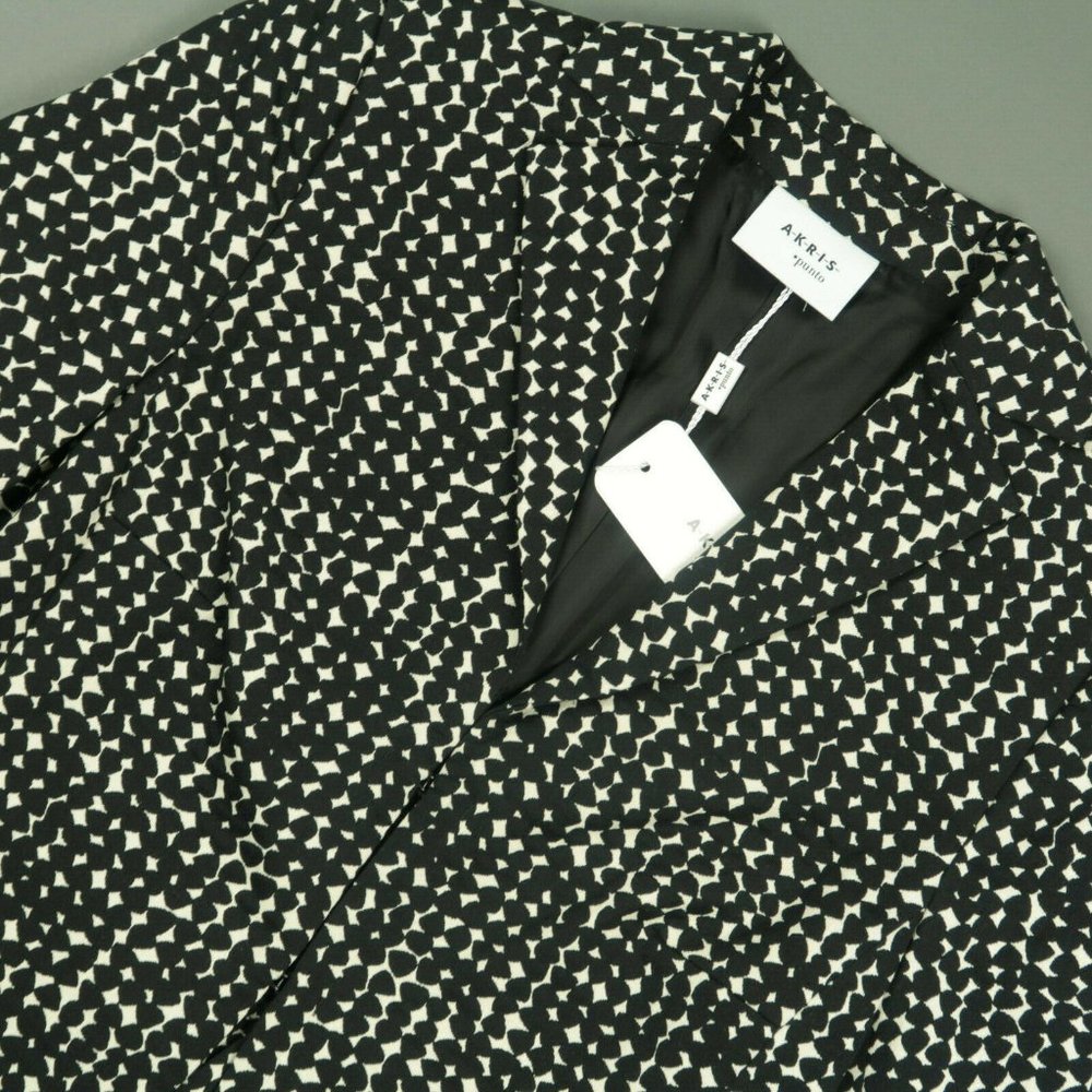 Akris Punto Cream Black Cardigan Jacket - Picture 1 of 8